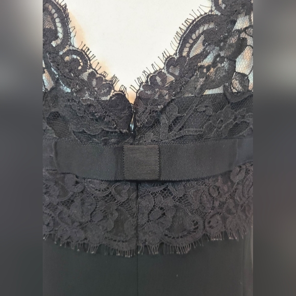 Anne Klein Lace Dress with Sweetheart Neckline - Picture 12 of 12